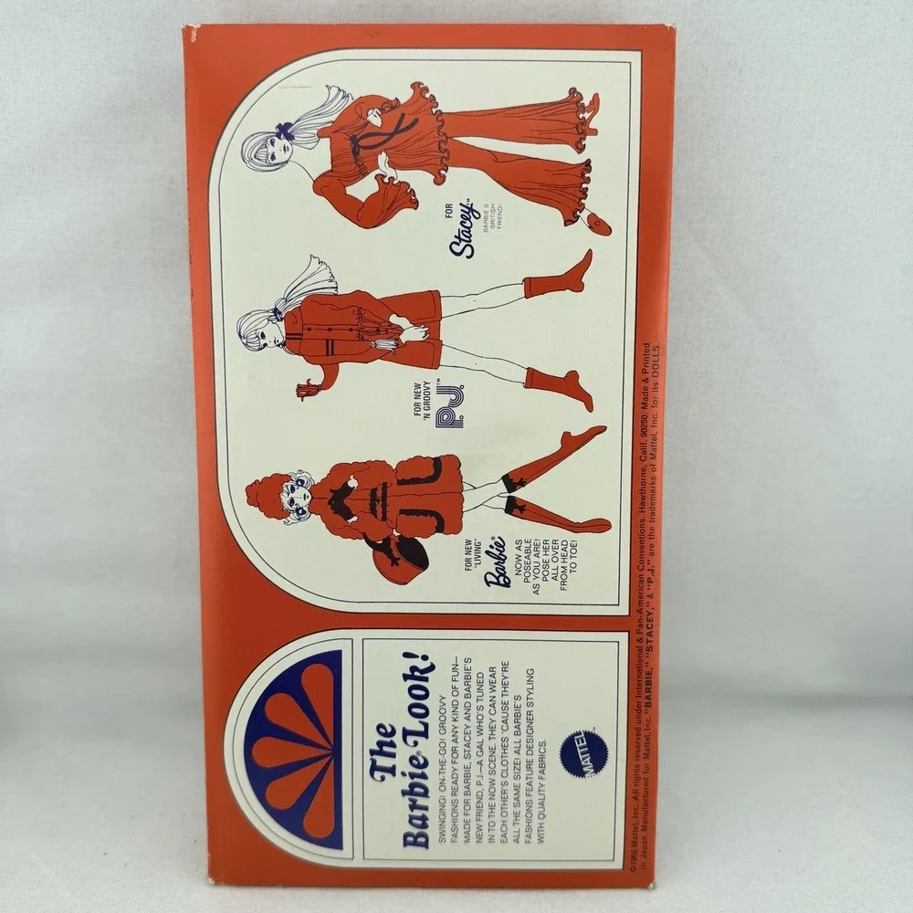 Vintage Barbie Shape-Ups #1782 Complete Never Opened Box Japan 1969 Stacey PJ